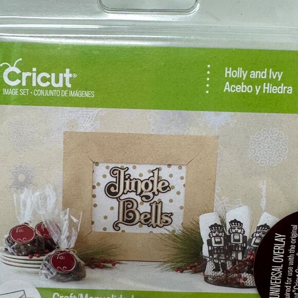 2014 Cricut Cartridge Holly And Ivy 50+ Images Cards Tags Phrases NEW Unlinked - Picture 3 of 8